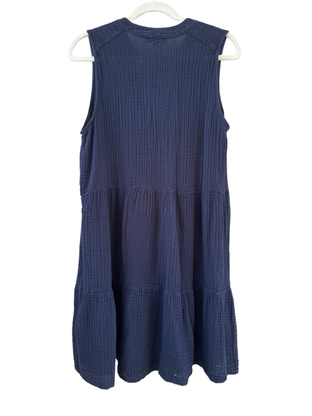 MICHAEL STARS Navy Sleeveless Lightweight Dress, Medium - Picture 5 of 7